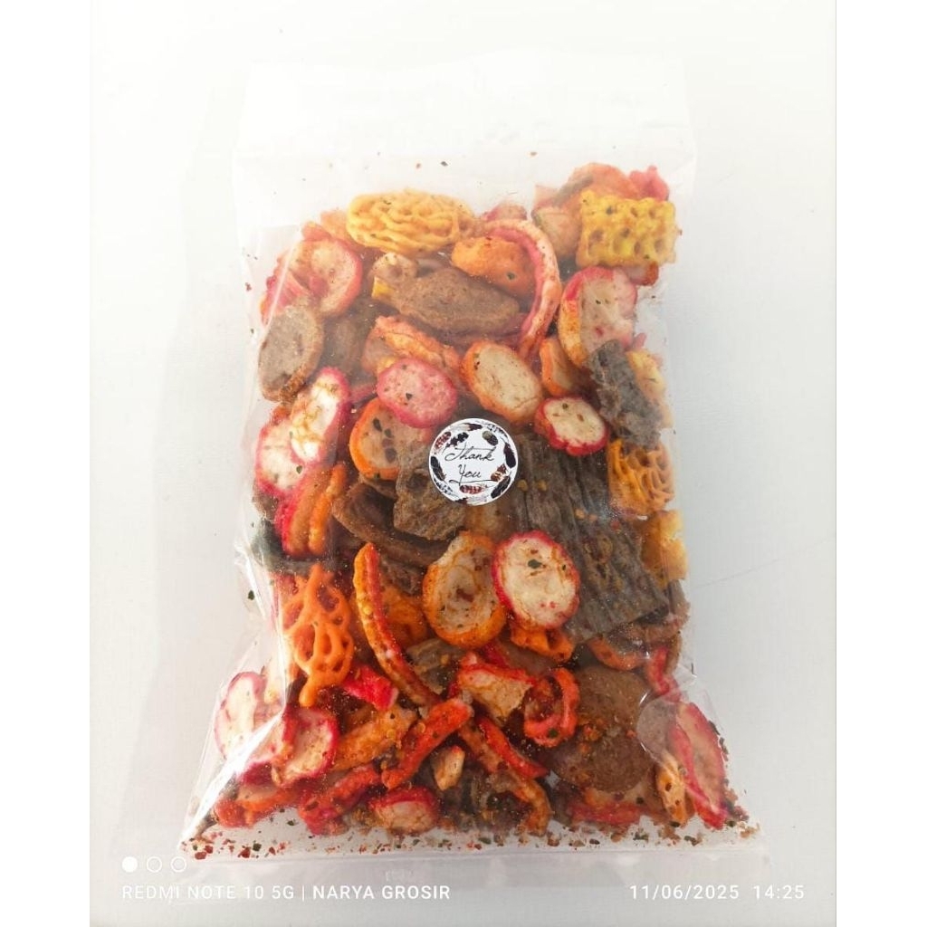 

SEBLAK CAMPUR krupuk pedas