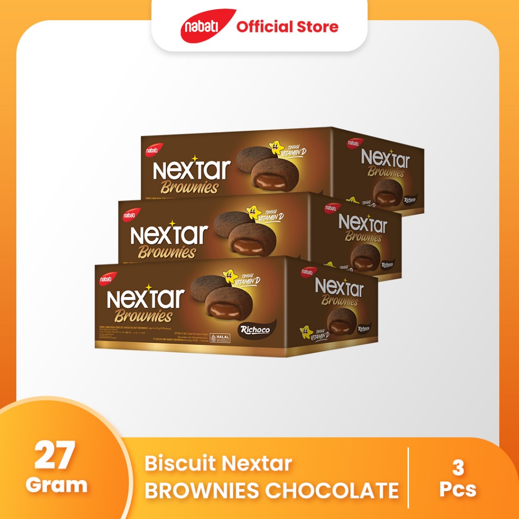 

[Bundle Pack Isi 3] Nextar Brownies Richoco 27gr