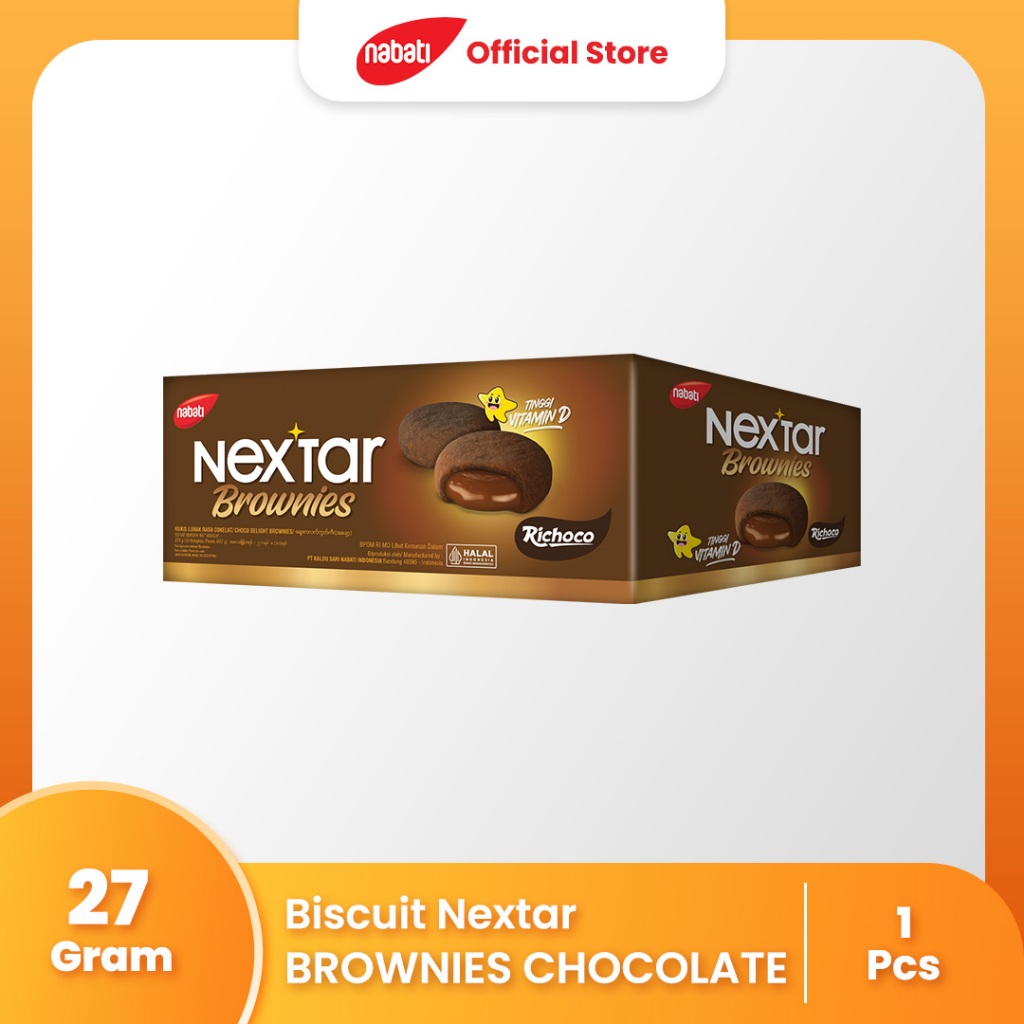 

Nextar Brownies Choco 27gr x 10 pcs