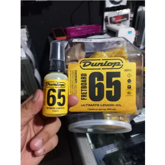 DUNLOP LEMON OIL FRETBOARD CONDITIONER CLEANER MAINTENANCE GITAR BASS