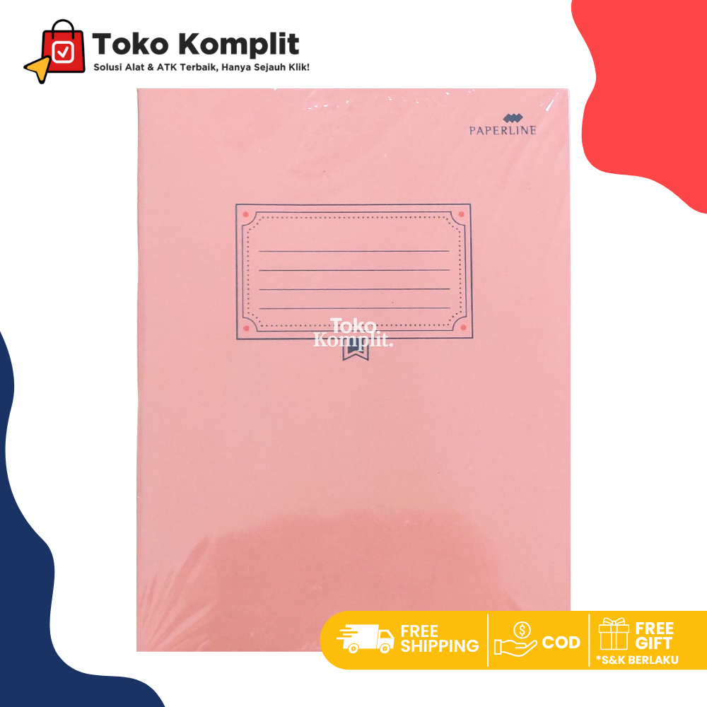 

Komplit - Buku tulis Paperline 40 (10/pak)