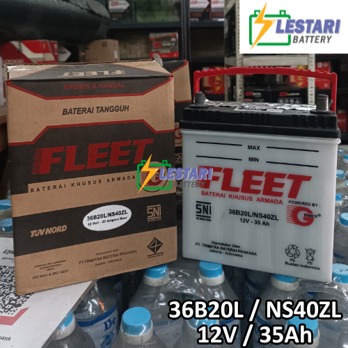 Aki Basah Fleet 36B20L / NS40ZL