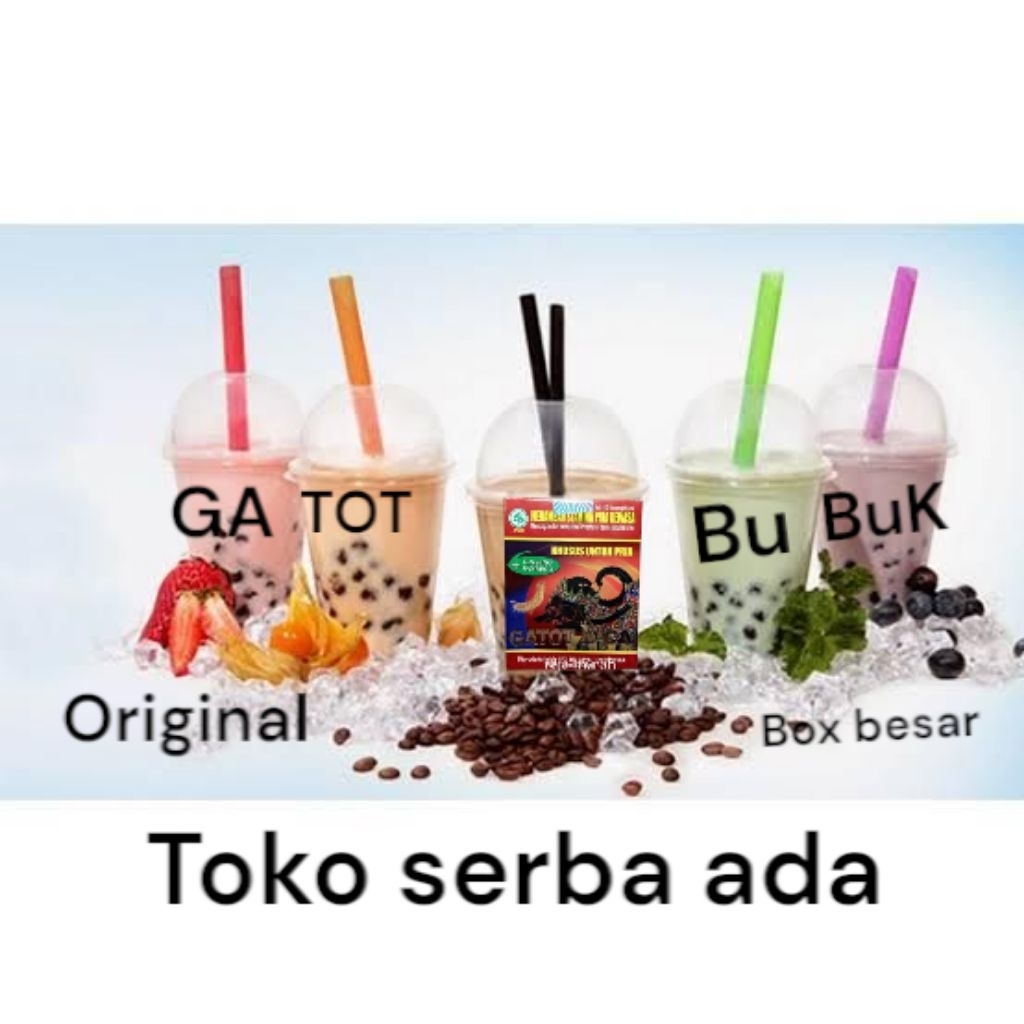 

minuman bubuk instan terbaik dari toko serba ada ga+to+tt