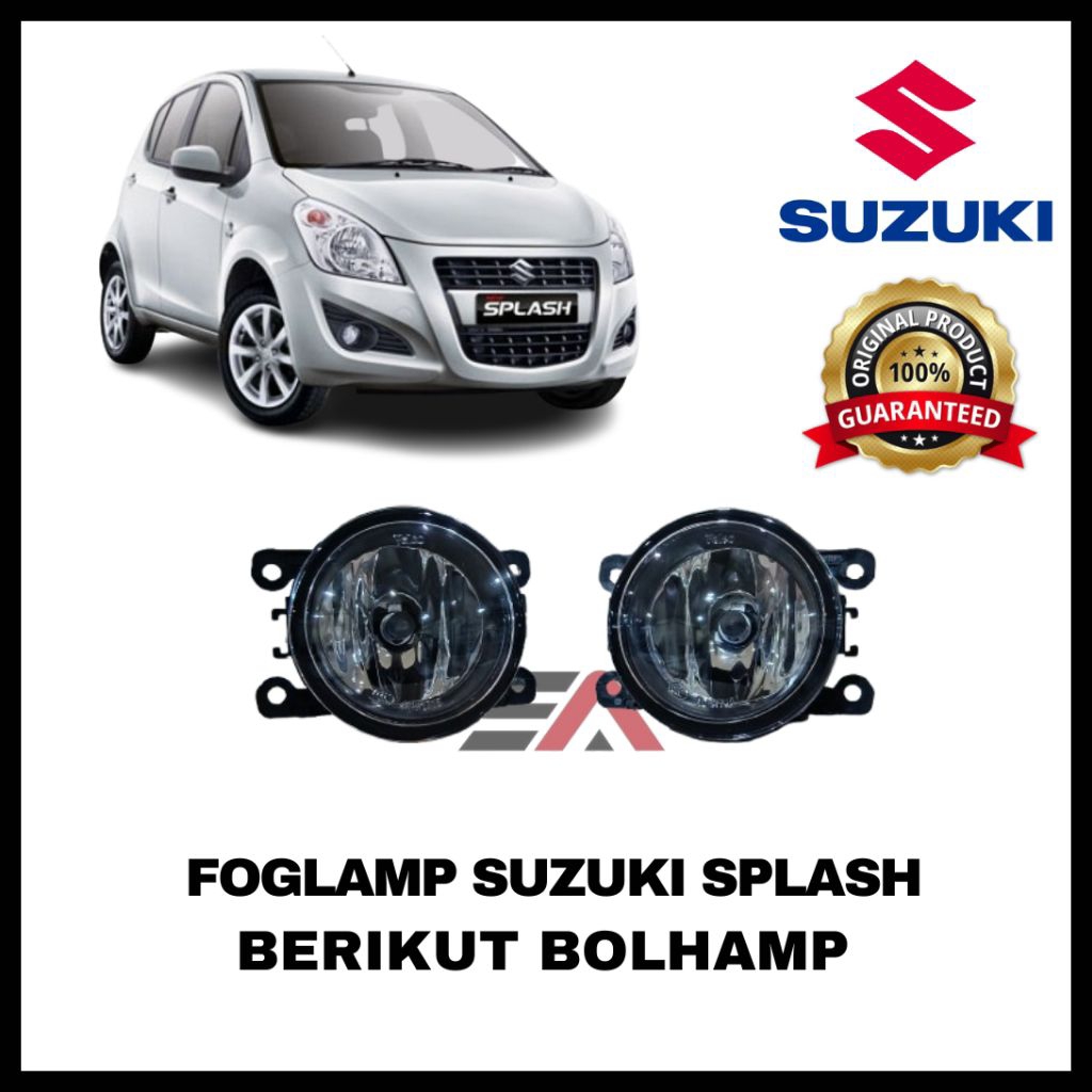 FOGLAMP ATAU LAMPU KABUT UNTUK MOBIL SUZUKI SPLASH 2009-2015