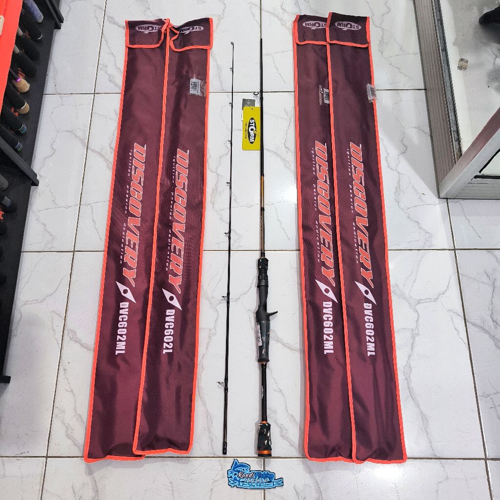 ROD BAITCASTING STORM DISCOVERY