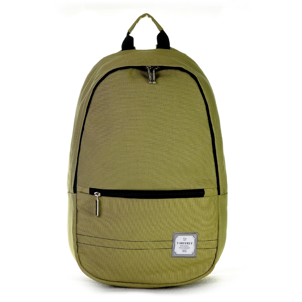 Threerey Backpack, Tas Ransel - Tas Punggung, tas kanvas, canvas bag BOTANIC TA30006
