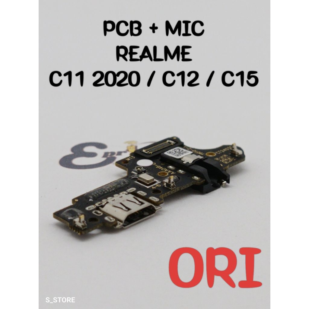 CONNECTOR CHARGER REALME C11 / C12 / C15 ORI PAPAN KONEKTOR CAS REALME C11 / C12 / C15