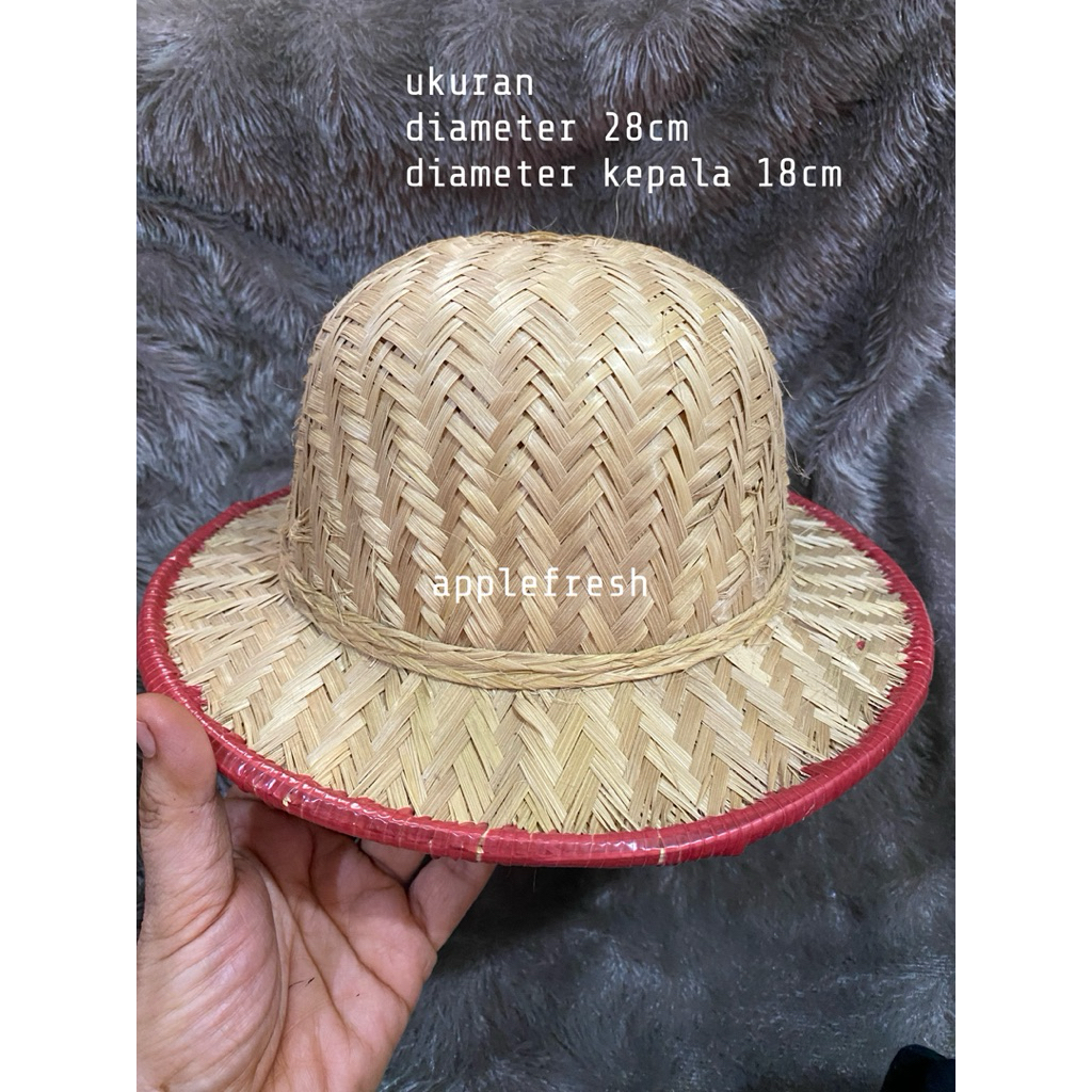 Jual caping plentis|Caping unik|Topi lucu|Harga caping pak tani lucu murah