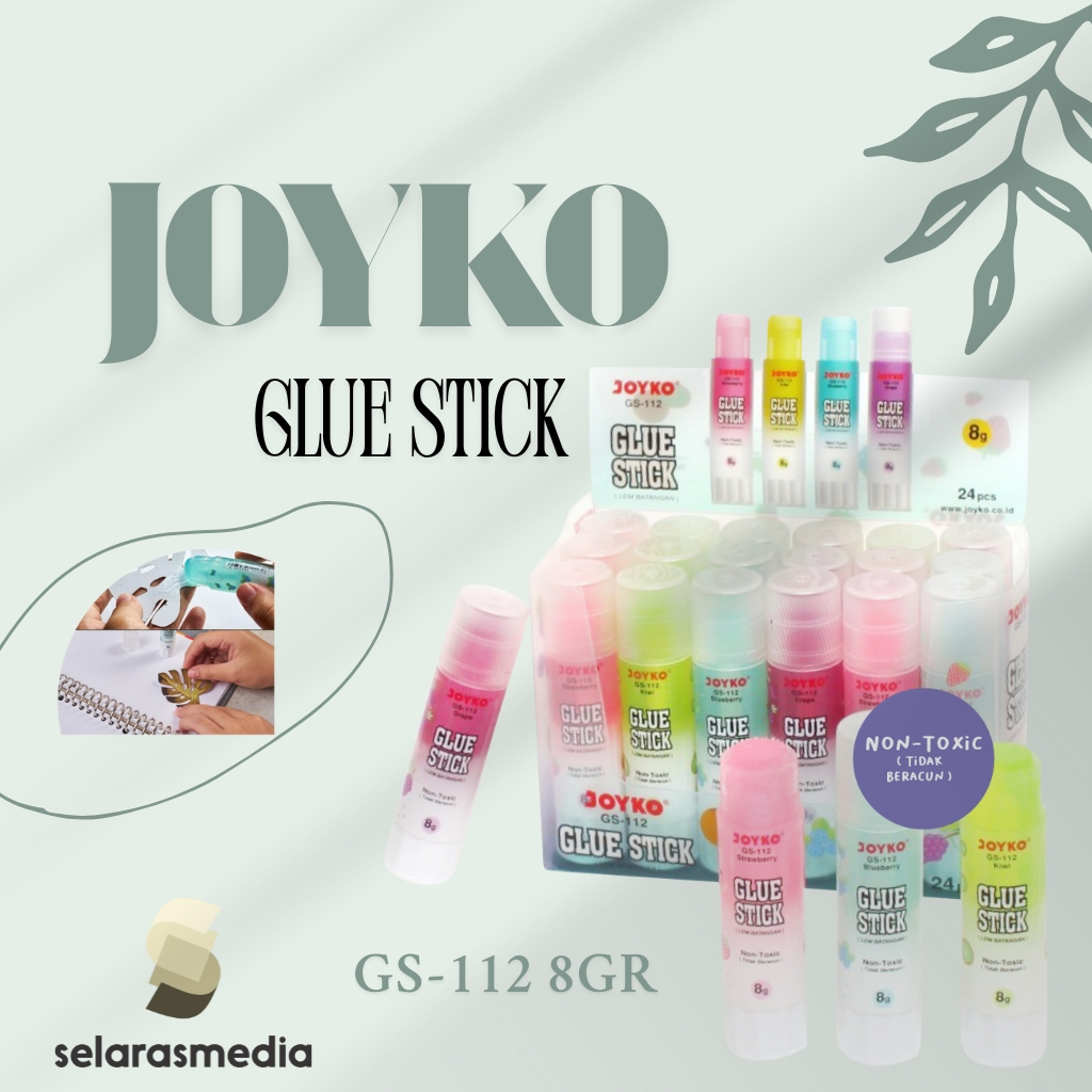 

LEM KERTAS | GLUE STIK | LEM JOYKO | LEM BATANG