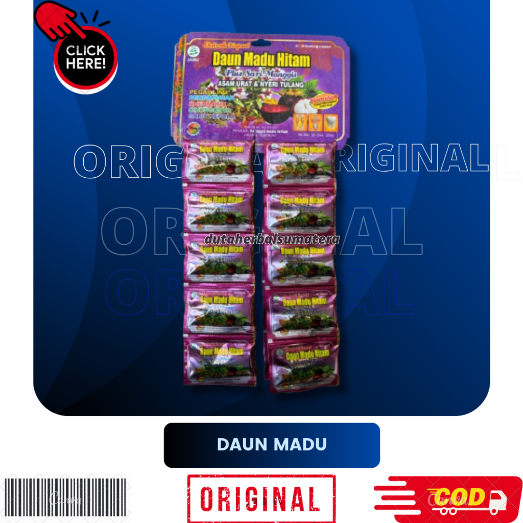 DAUN MADU HITAM UNGU KAPSUL ASLI