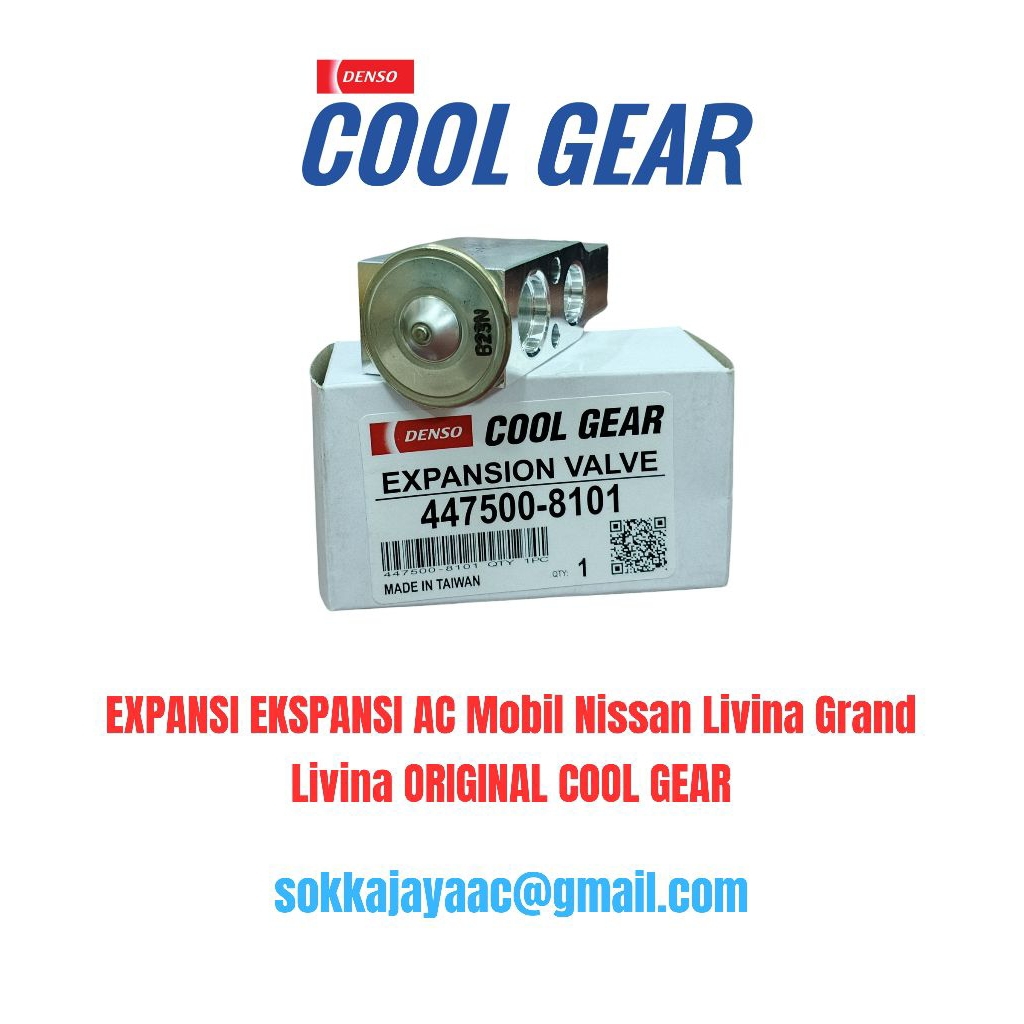 Expansion Valve / Expansi Denso Coolgear Nissan Livina