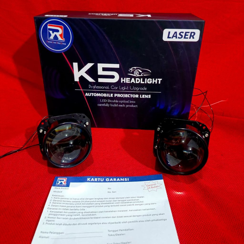 BILED RY Rong Yaoyouqiang K5 Series Laser Biled Hedleam Projector 2,5 inch Pro-yaafi car audio