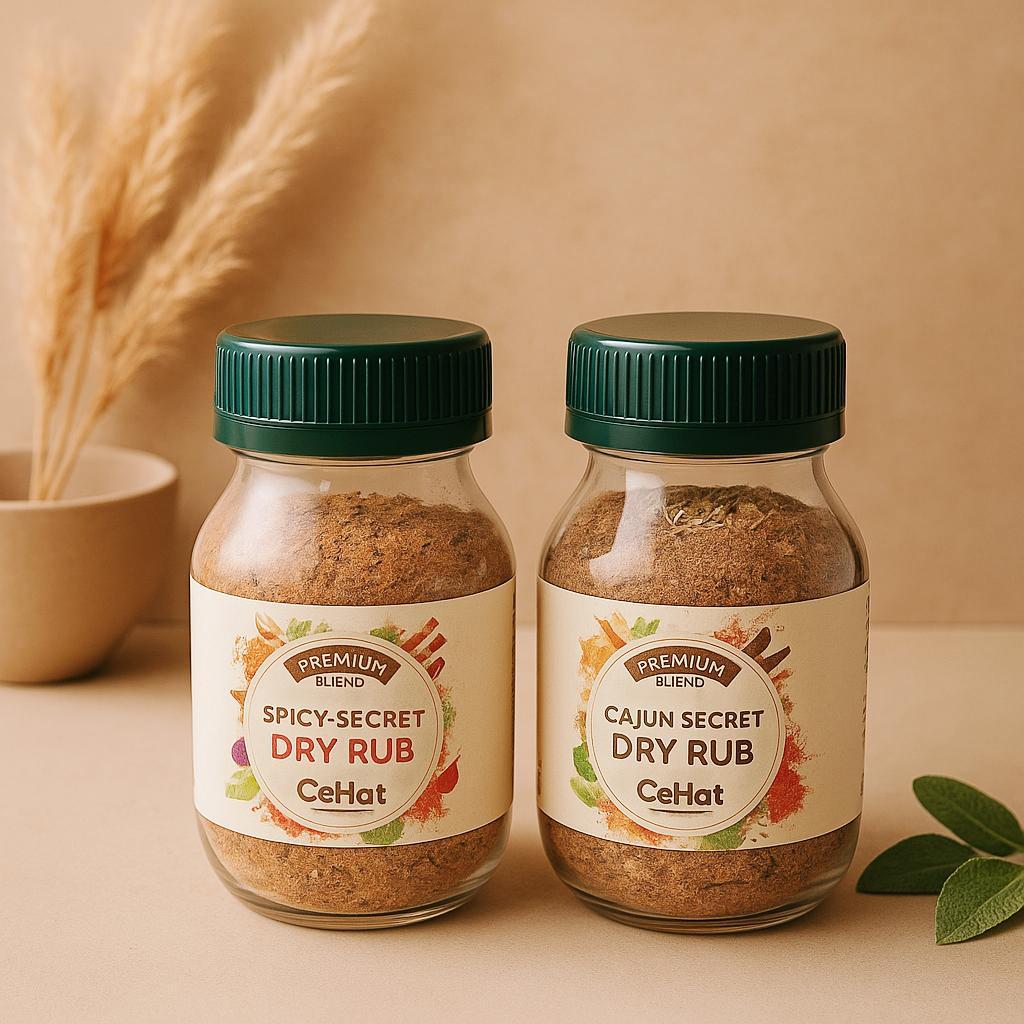 

RB Cehat Dry Rub Bumbu Marinasi Rendah Kalori Daging Ayam Dada Ikan Non MSG 60g