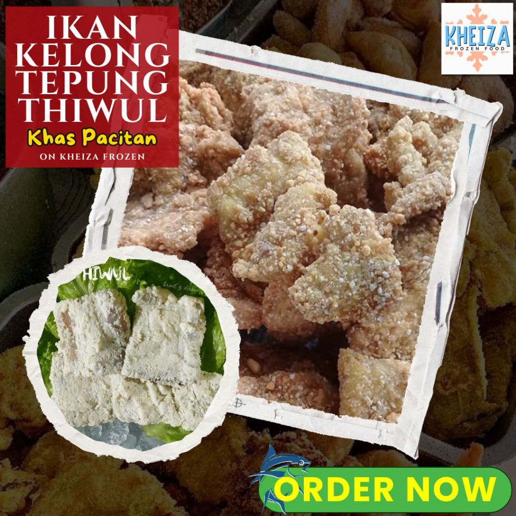 

Ikan Kelong Tepung Thiwul Tanpa Duri Siap Goreng Oleh-Oleh Khas Pacitan 250gram - Kheiza Frozen