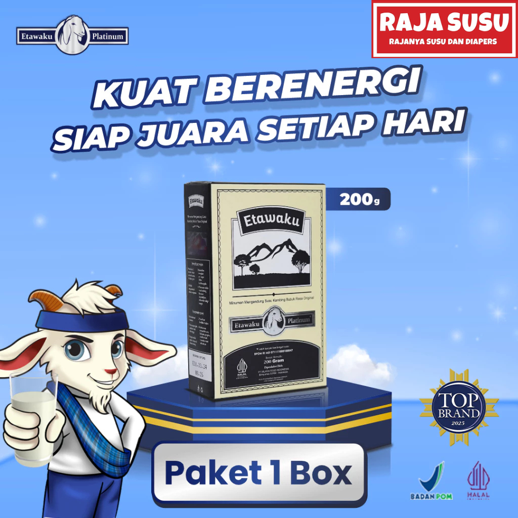 

ETAWAKU PLATINUM 200GR - RAJA SUSU