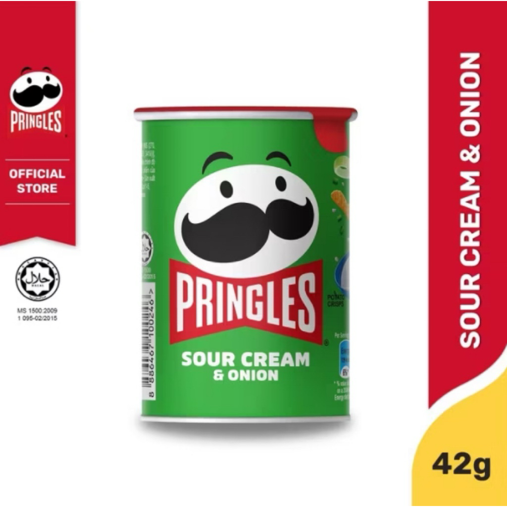 

Pringles Sour Cream & Onion 42g
