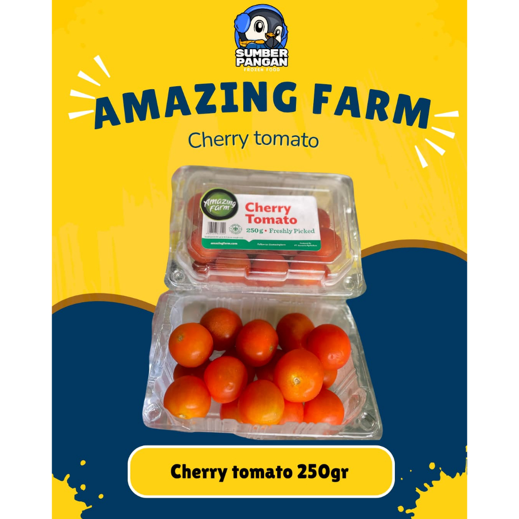 

Tomat Cherry 250gr (tomaty kecil)