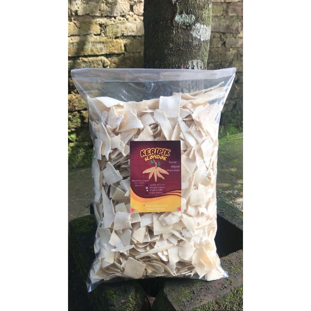 

Remukan Slondok Mentah original 1KG - slondok khas magelang