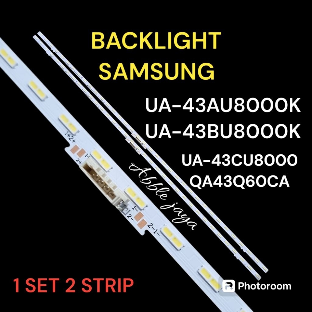 BACKLIGHT TV SAMSUNG UA-43AU8000 AU-43BU8000 AU-43CU8000 QA43Q60CA