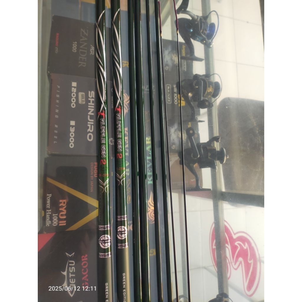 ros + bongkot truffle 270 gen 2 hijau+ pvc