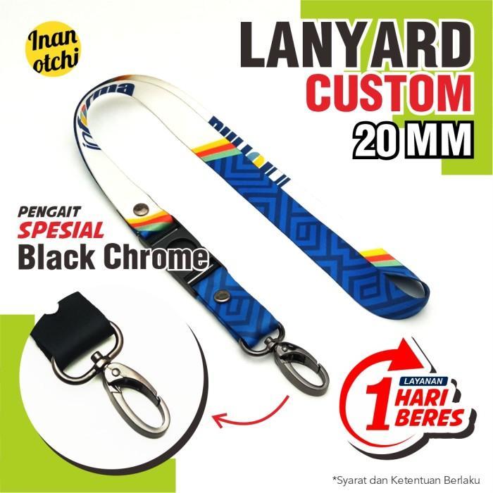 

Tali Lanyard Custom 2cm/ Extended Lebih Panjang - CUSTOM