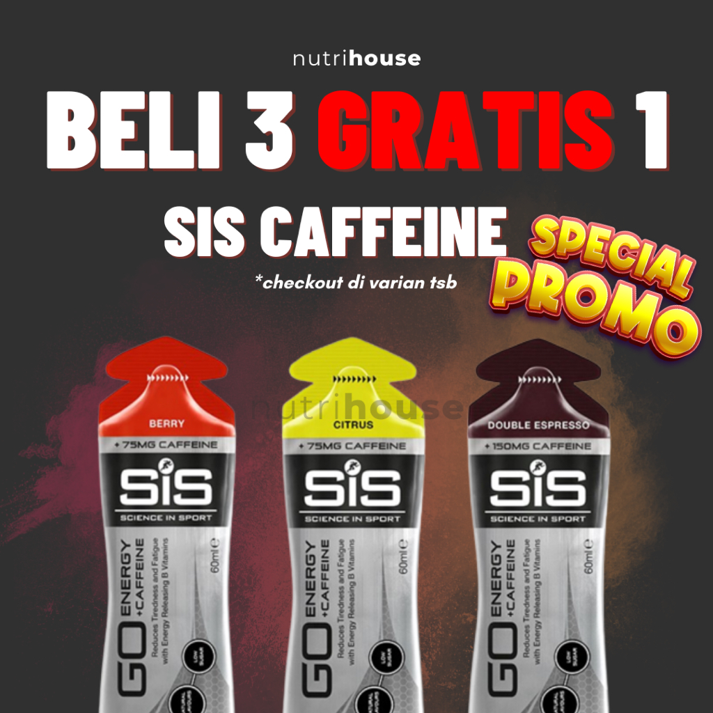 

SiS GO Isotonic Energy + Caffeine 75mg Endurance Gel with Caffeine