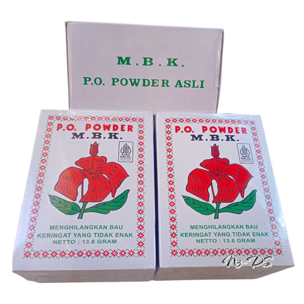 BEDAK MBK PUTIH/ MBK SILVER 1 BOX ISI 12 BUNGKUS