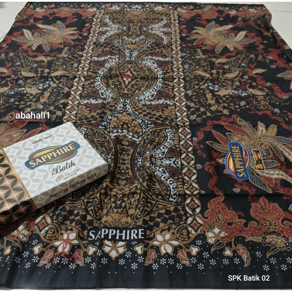 Sarung Sapphire SPK Sarung Sapphire Polos Kembang Sapphire Polos Kembang Sapphire Motif Kembang Hita