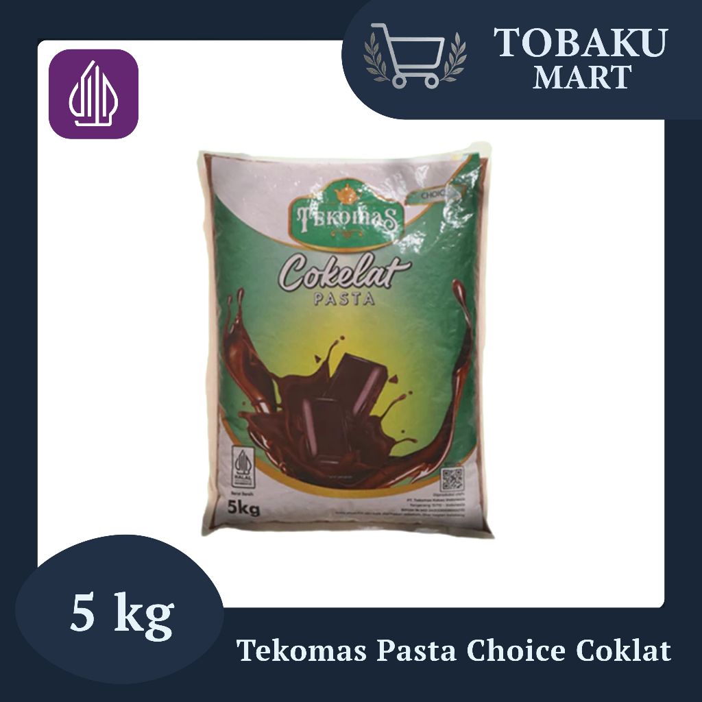 

TEKOMAS PASTA CHOICE COKELAT 5 KG / PASTA PERISA COKELAT UNTUK ADONAN KUE, ROTI, DAN MINUMAN / PENAMBAH RASA DAN WARNA COKELAT UNTUK BERBAGAI KREASI DESSERT & BAKERY
