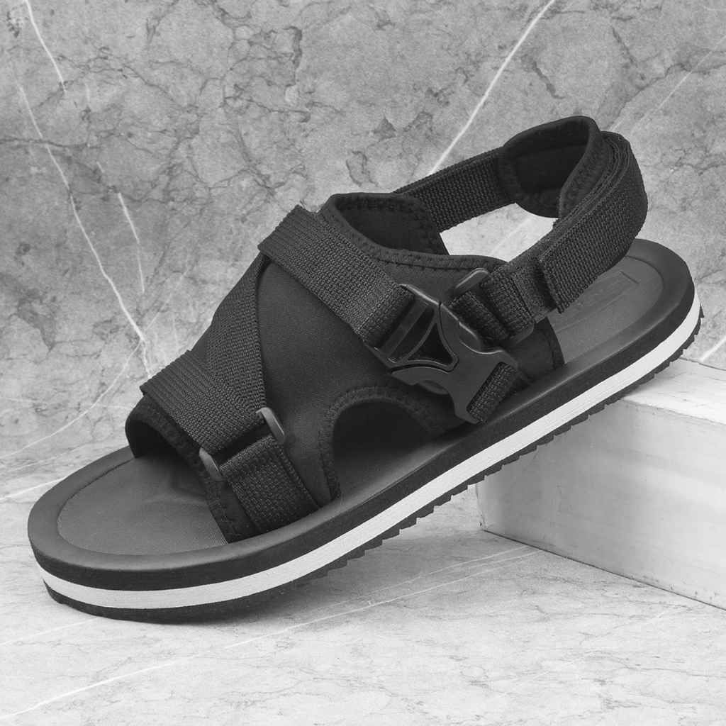 Sandal Gunung Pria Dewasa Big Size 44 45 46 47 Jumbo Original Sendal Ukuran Besar Tali Belakang Bigg