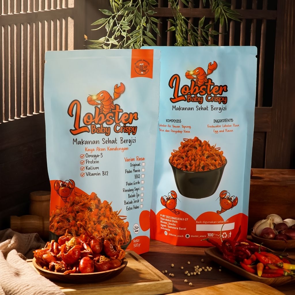 

Olahan Lobster/ Lobster Crispy/ Seafood/ Cemilan sehat