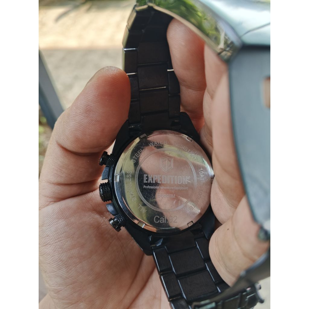Jam tangan original Expedition E6360M ( second ) mulus 90%