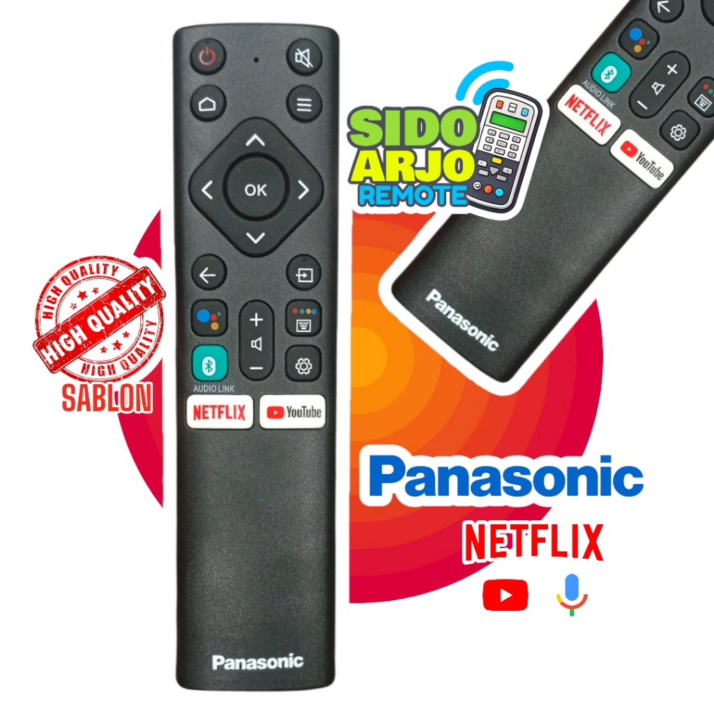 REMOTE TV PANASONIC SMART