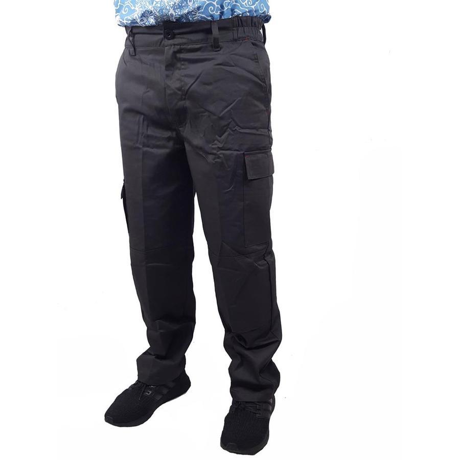 Celana Panjang Pria Kappa Cargo Canis KJ3LP113 -Dk.Grey