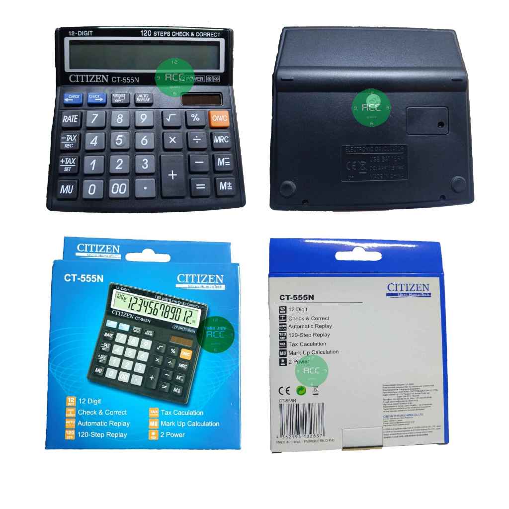 

mg Kalkulator Citizen SDC-868L