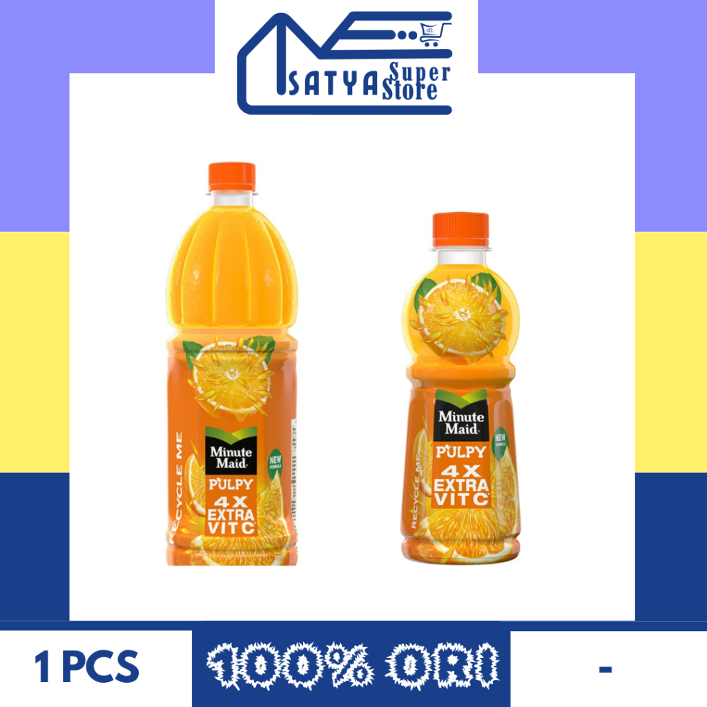 

MINUTE MAID PULPY ORANGE 1L/300ML