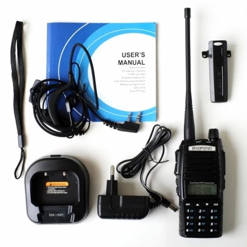 HT WALKIE TALKIE UV-82 HT Dualband Dua/Layar PTT Ori Baru Garansi