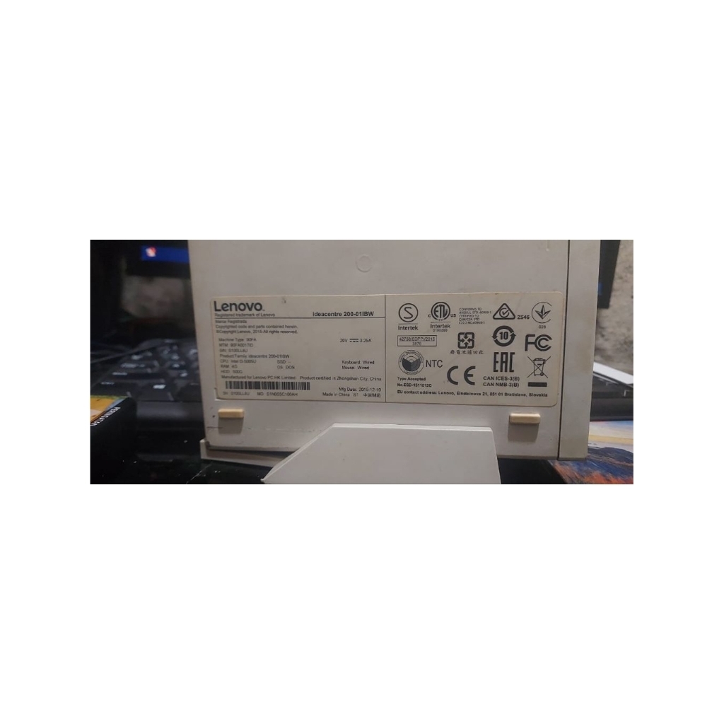 Mini PC Lenovo IdeaCentre 200-01IBW