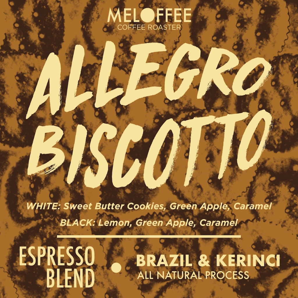 

ALLEGRO BISCOTTO - Kopi Espresso Blend - MELOFFEE Coffee Roaster