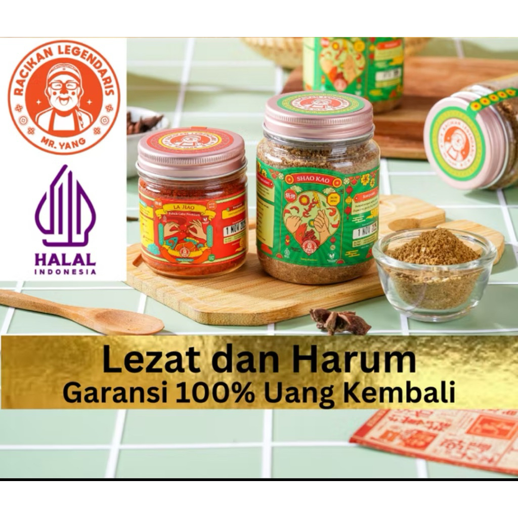 

Racikan Legendaris Bumbu Shaokao Shao Kao 110 Gram