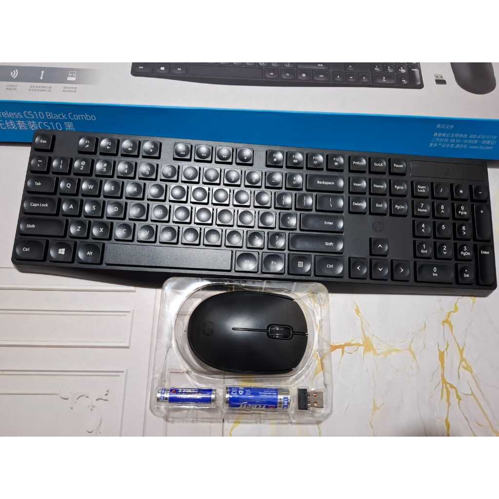 PAKET KEYBOARD HP WIRELESS+ MOUSE HP WIRELESS COMBO SET HP CS10