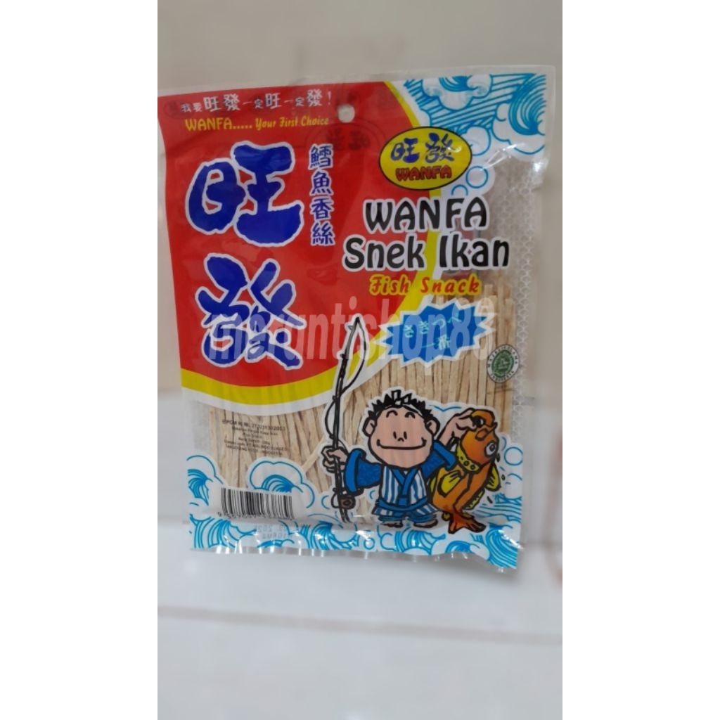 

Wan Fa Snek Ikan 50gram & 120gram/ Stick Ikan / Snack Ikan Dried Fish Fillet Wan Fa / Snack Ikan WanFa /