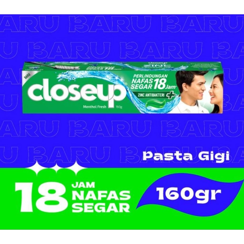 Close Up Pasta Gigi 160gr - Odol CloseUp 160gram
