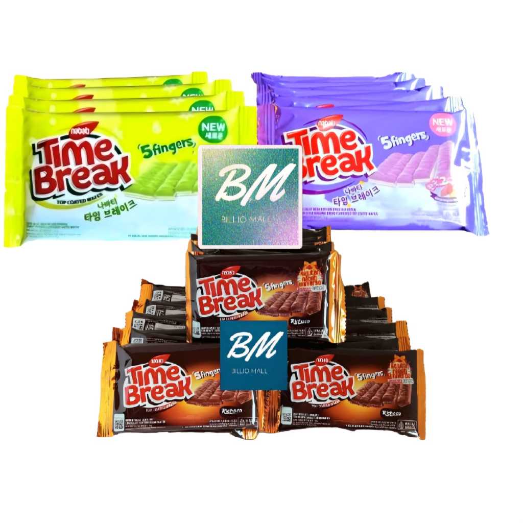 

Nabati TIME BREAK Renceng isi 10 Pcs / Nabati Time Break 10 x 20 gr / Time Break 10 Sachet