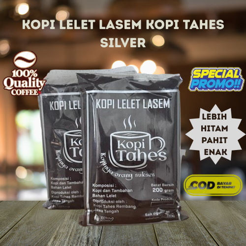 

KOPI TAHES - KOPI LELET KHAS LASEM ASLI | KOPI HITAM TRADISIONAL JAWA PEKAT & PAHIT NENDANG | UNTUK TUBRUK & NGLELET | KOPI LOKAL UMKM | 250GR 500GR | TANPA CAMPURAN | RASA KUAT & AROMA KHAS
