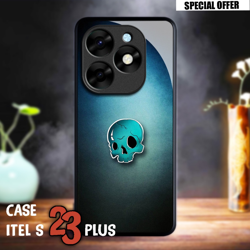 Bonanza - Case Itel S23 Plus   - Case Custom - Kesing Hp Itel S23 Plus Terlaris - Fashion Kesing - B