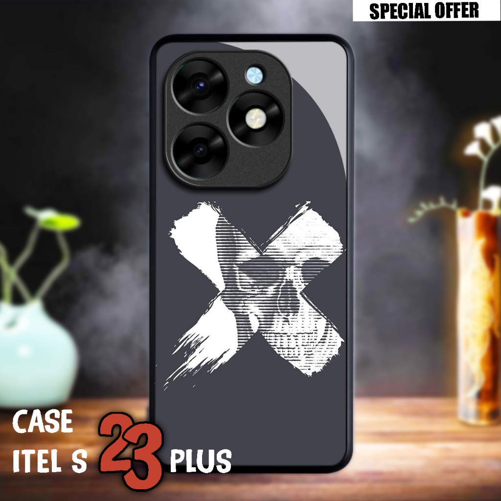 Bonanza - Case Itel S23 Plus   - Case Custom - Kesing Hp Itel S23 Plus Terlaris - Fashion Kesing - B