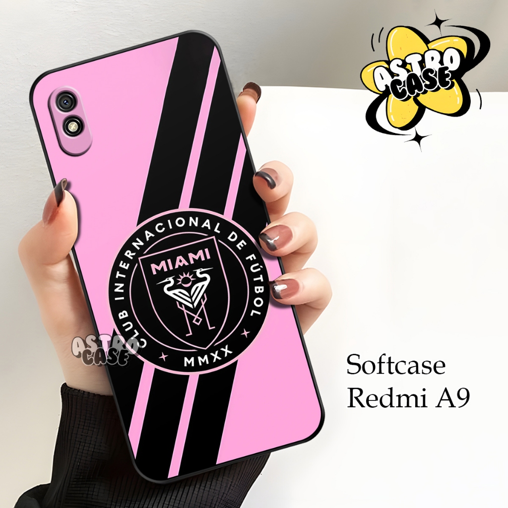 Astrocase- Case Redmi 9A New Full Cover Motif Mesi - Cassing Redmi 9a Full karet Case Keren Redmi Al