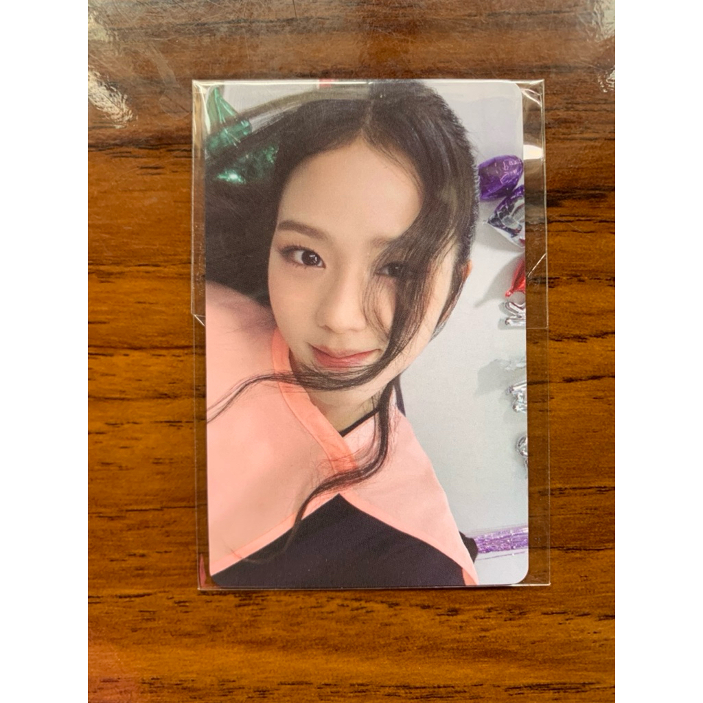 PHOTOCARD JISOO FANSIGN WEVERSE ME FLOWER | PC JISOO WEVERSE FANSIGN