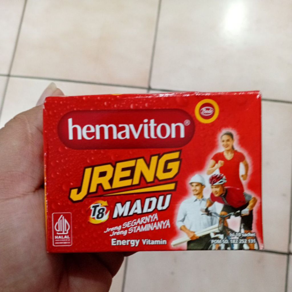 

Hemaviton Jreng Madu 1 Ktk isi 10 Sachet